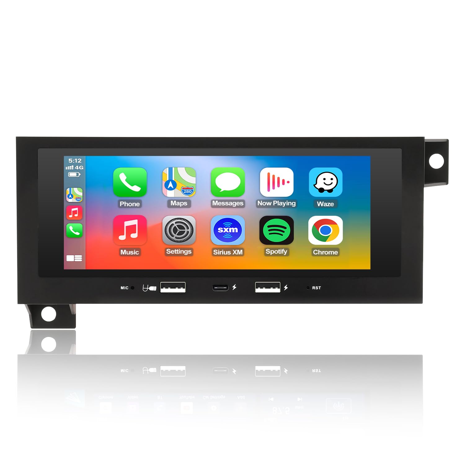 Photo 1 of QLED Radio for Dodge RAM 1500 1994-2001,Jeep Wranger 1997-2002 Grand Cherokee 1993-1998,Touch Screen Stereo Replacement,Wireless carplay Android auto,Free Camera