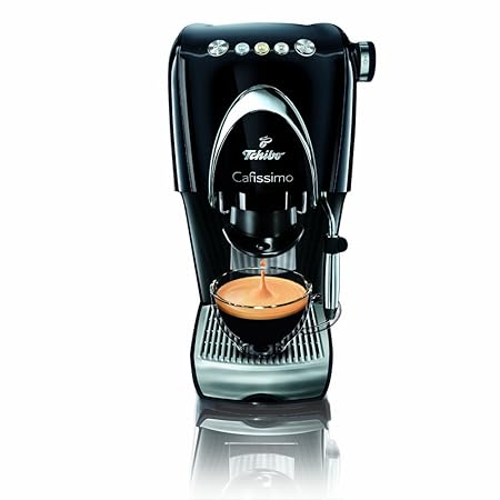 Tchibo Cafissimo Classic Kaffeemaschine (ohne Kapseln, Piano Black)