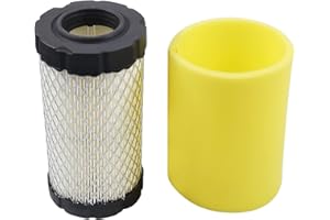 LONSDA 793569 793685 Air Filter for B&S 793569 4241 5415 John Deere GY21055 MIU11511 E110 LA125 LA115 Craftsman YT3000 LT2000 793569 Husqvarna Ariens Troybilt MTD 17.5hp-21hp Engine Lawn Mower Tractor