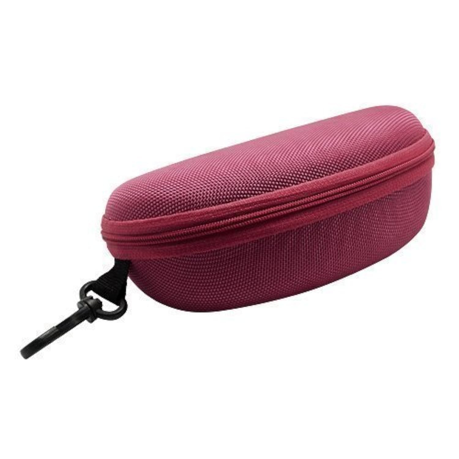 Accessotech Sunglasses Reading Glasses Carry Case Bag Hard Zipper Box Travel Pack Pouch (Red)