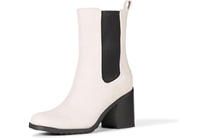 Amazon Essentials Women's Mid Calf Heeled Chelsea Boot