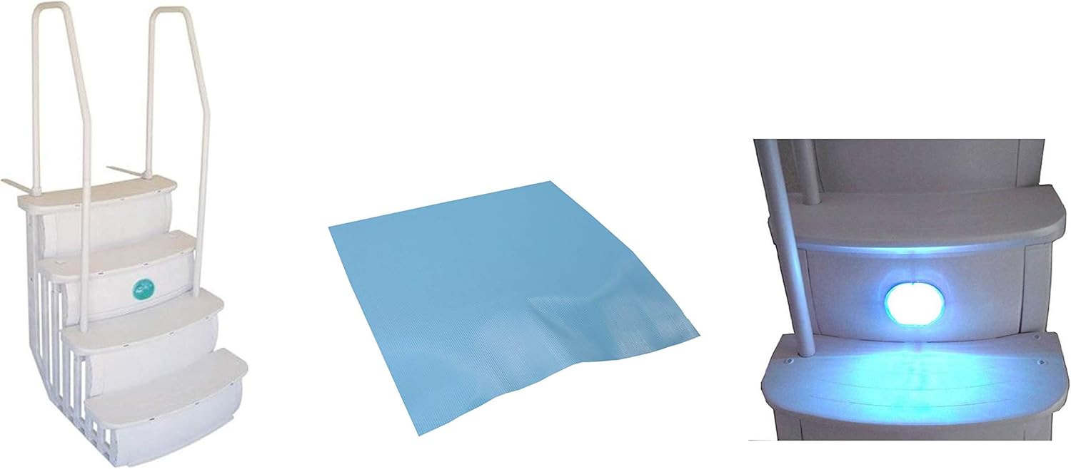 Best Main Access Istep Above Ground Pool Entry Steps Ladder