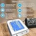 iProvèn Blood Pressure Monitor Clinical Upper Arm -Premium Technology: Double Pulse Detection Technology - Lightning Fast (30-40 sec) Highly Accurate - Free App and Cuff (White-Gray)