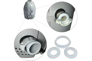 Bamkyait ﻿Connector Seals Gaskets Set Air Pump Gasket Washers Fits for Coleman Lay-Z-Spa Inflatable Hot Tub Hearter Spa Replacement Parts 1A and 2B/C