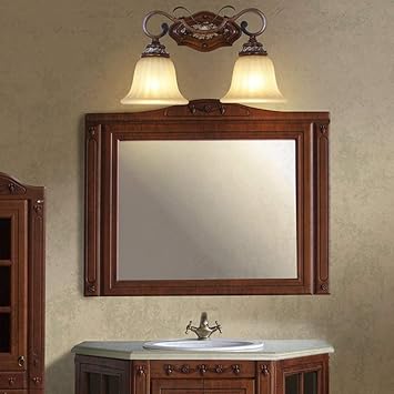 American Style Wall Light Mirror Light Iron Lamp Antique Lamp Bathroom Lamp Comb Lamp Recessed Light European Style Retro Wall Sconce Qi Xian Amazon Co Uk Diy Tools