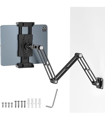 Secure Tablet Wall Mount | Cable Management Clips - View #9