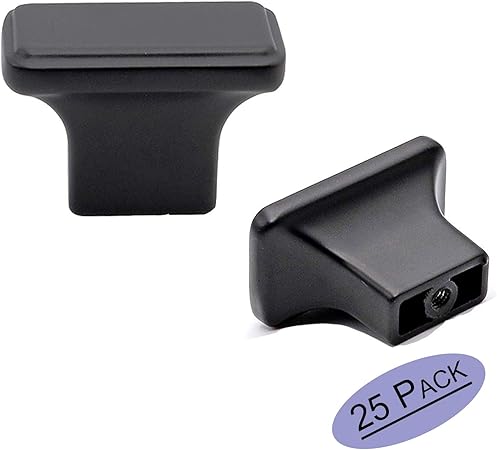 Goldenwarm Black Kitchen Cabinet Hardware Drawer Knobs Cabinet