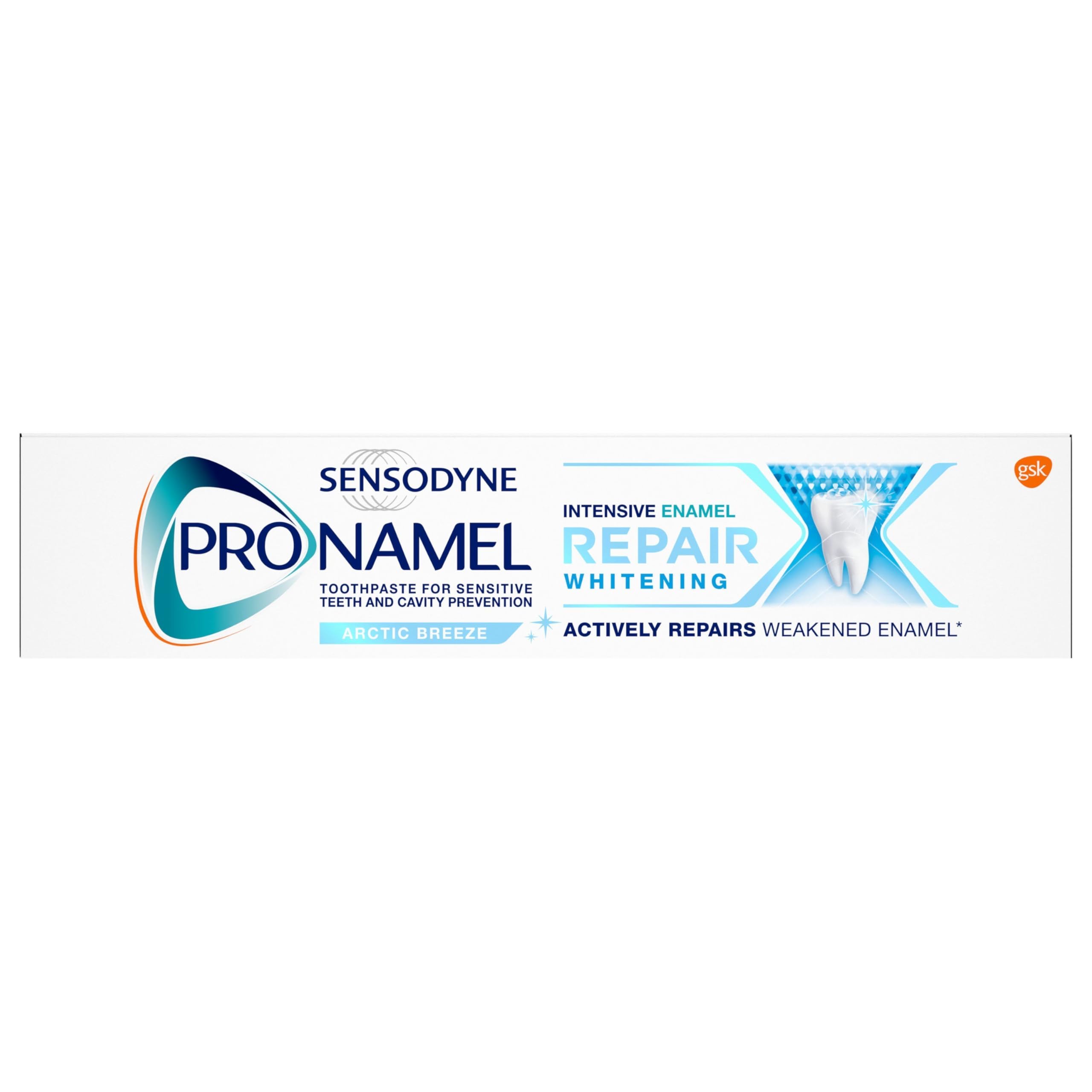 SENSODYNE PRONAMEL Intensive Enamel Repair Toothpaste for Sensitive Teeth and Cavity Protection, Whitening Toothpaste to Strengthen Enamel, Arctic Breeze - 3.4 Ounces x 4