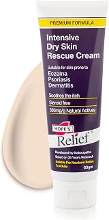 Hope's Relief Intensive Dry Skin Rescue Cream 60g Eczema Psoriasis Dermatitis view 1