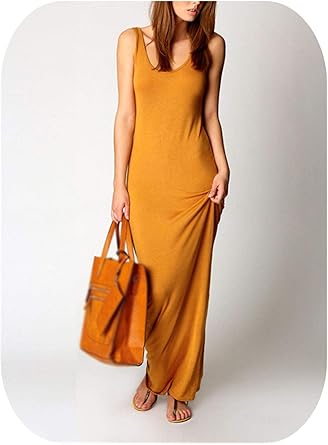 thin maxi dress