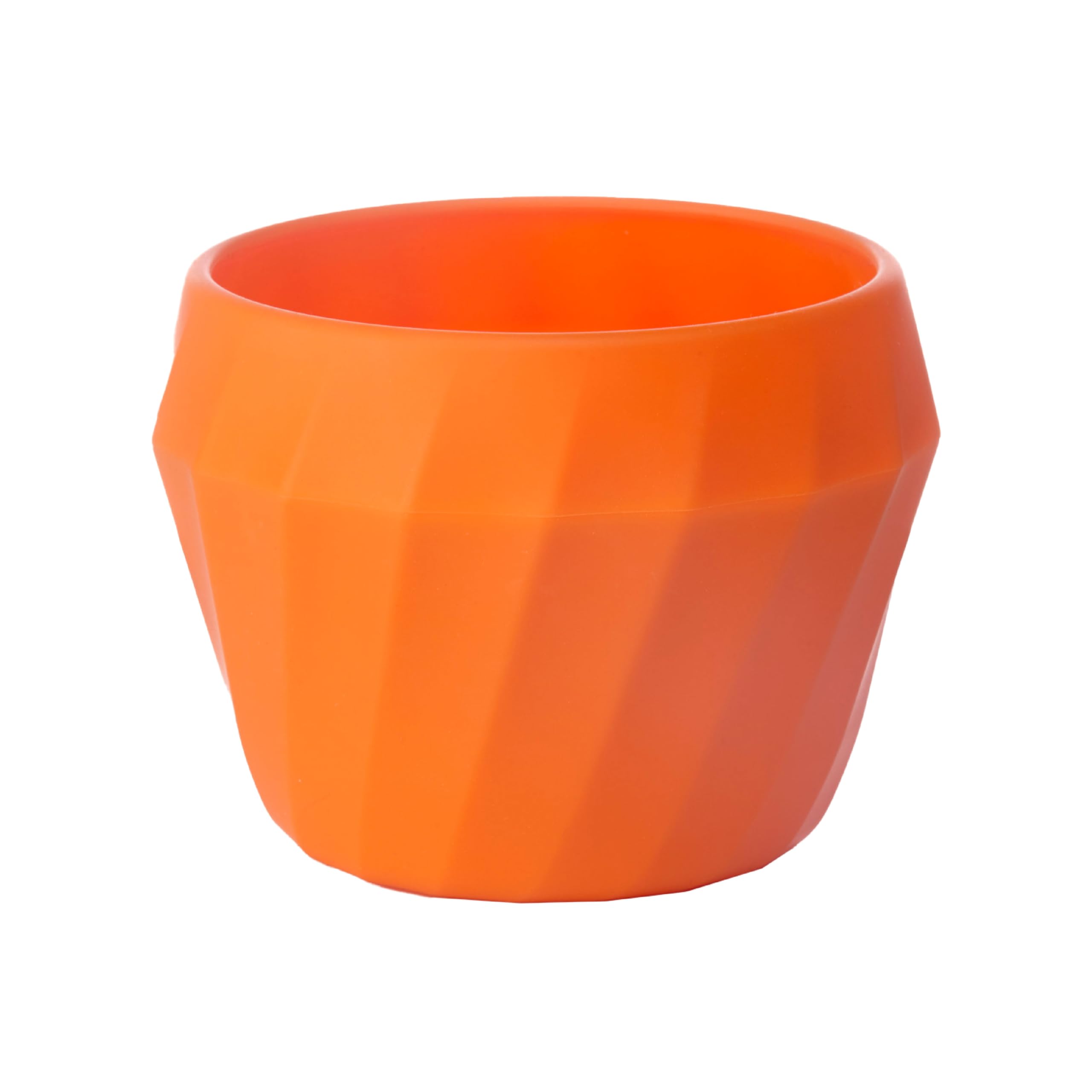 humangear FlexiBowl Convertible Silicone Eating Bowl (24oz), Orange