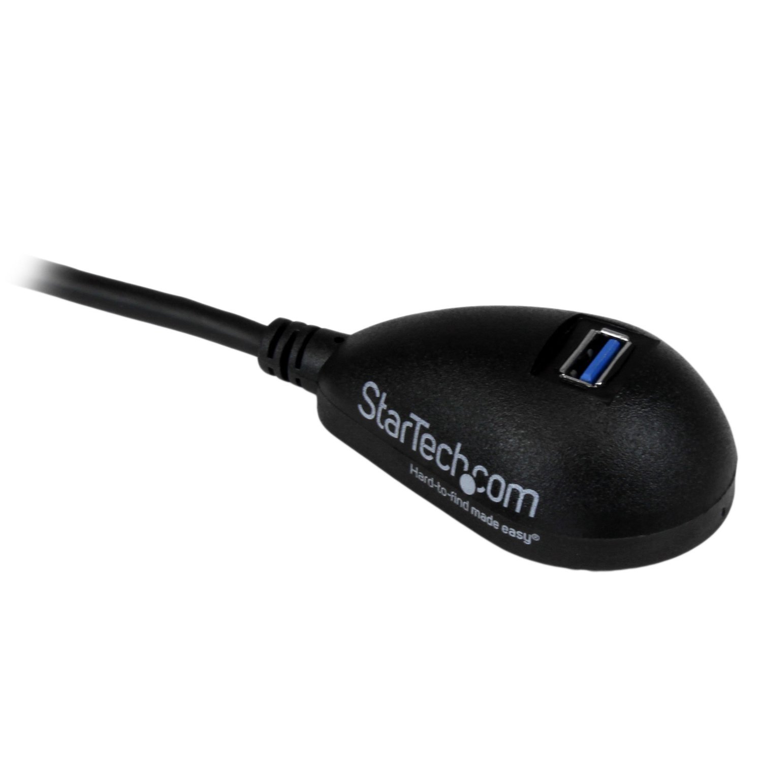 StarTech.com 5 ft Black Desktop SuperSpeed USB 3.0 Extension Cable - A to A M/F - USB 3.0 Extension Cable A Male to A Female - 5 feet (USB3SEXT5DKB) — image 1