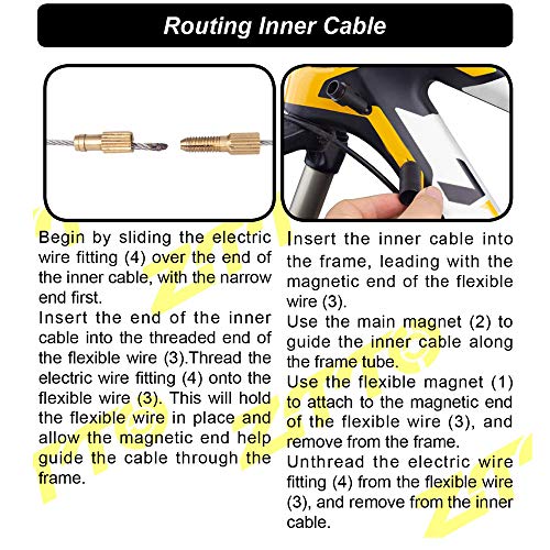 image for ToGames Professional Bicycle Road Bike Internal Cable Routing Tool for