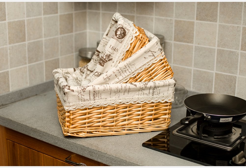 Korb aus Korb zur Aufbewahrung von Büromöbeln, Regal, Badezimmer