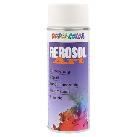Dupli-Color 158995 Aerosol Art Grundierung 400 ml, weiß