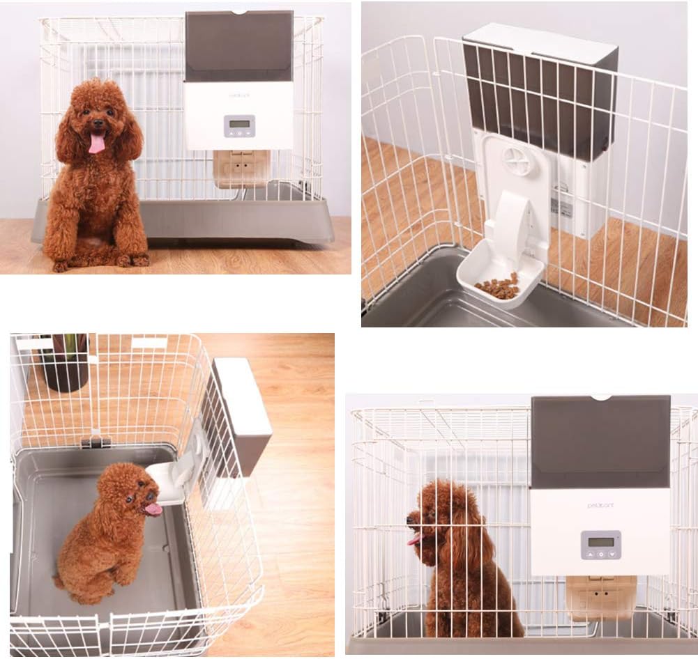 Amazon Com Soyan Automatic Pet Feeder For Cage Or Kennel 2 3l
