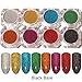 NICOLE DIARY Holographic Laser Powder Nail Glitter Manicure Chrome Pigments 14 Colors/set