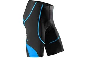 Santic Men's Cycling Shorts Padded Bicycle Riding Pants Bike Biking Clothes Cycle Wear Tights