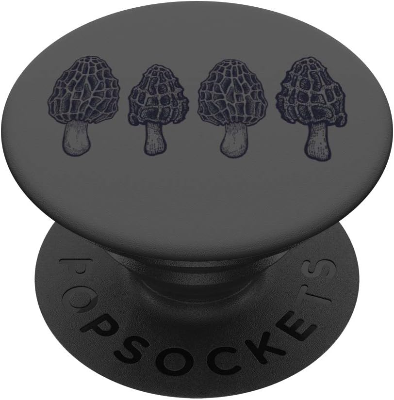Morel Mushrooms Hunters Vintage Retro Gift PopSockets