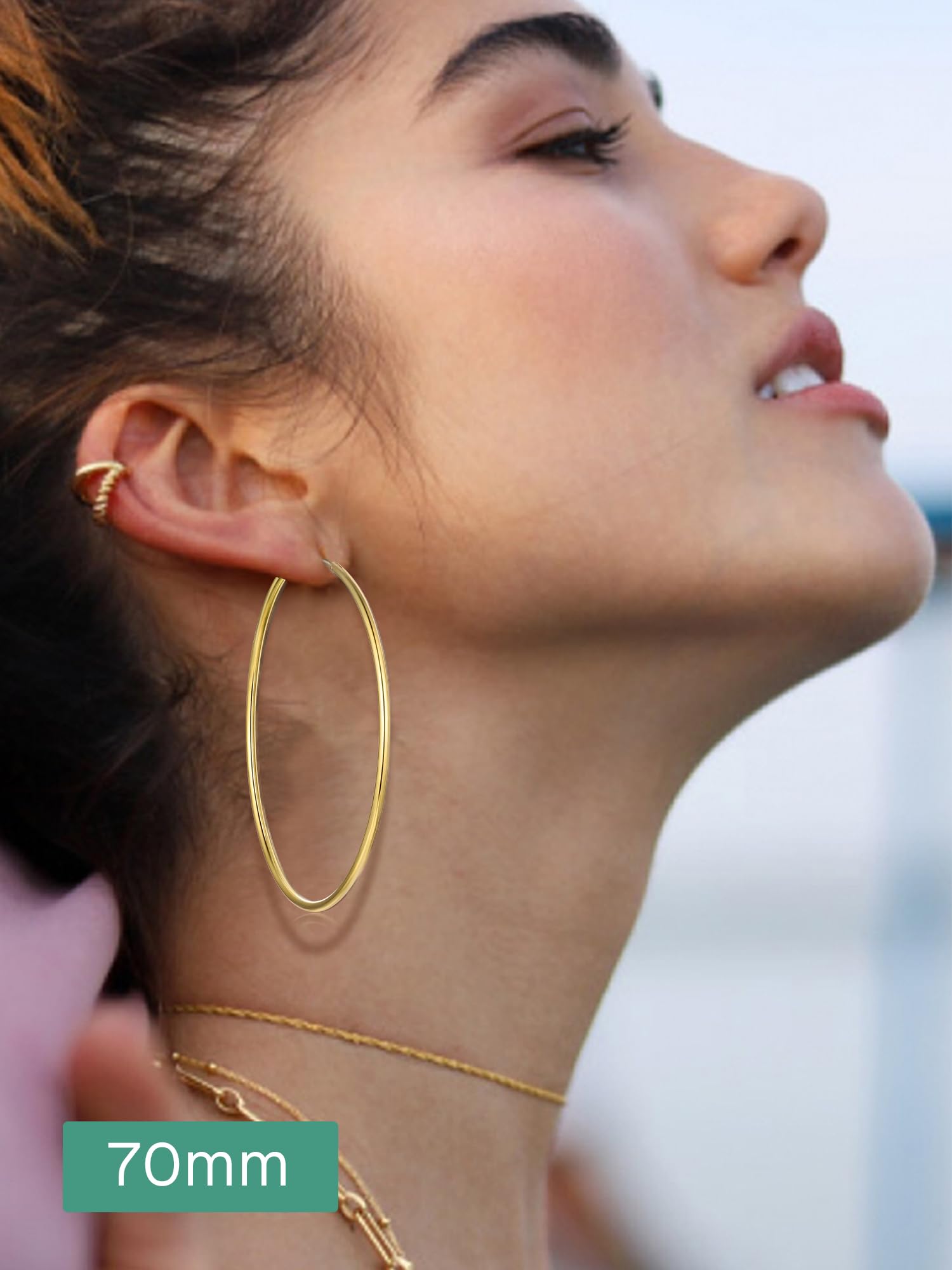 Huge Hoop Earrings