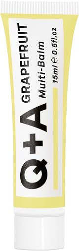 Q+A Grapefruit Multi-Balm Jojoba Cocoa Butter Lip Cuticle Dry Skin 15ml view 8