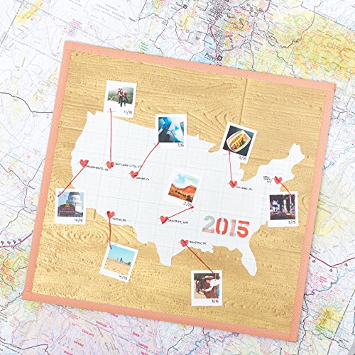 American Crafts Magnetic Staple Board by We R Memory Keepers | Includes small, medium and large magnetic staplers and 250 staples in 3 different sizes and 4 different colors