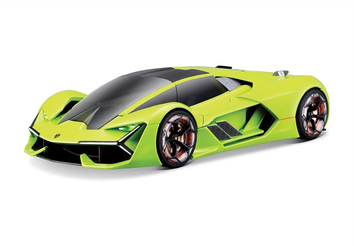 Bburago Lamborghini Terzo Millennio - Realistic 1:24 scale model car (Random Choice from Available Colours), Officially Licensed by Lamborghini, Recommended Age 3+ Years