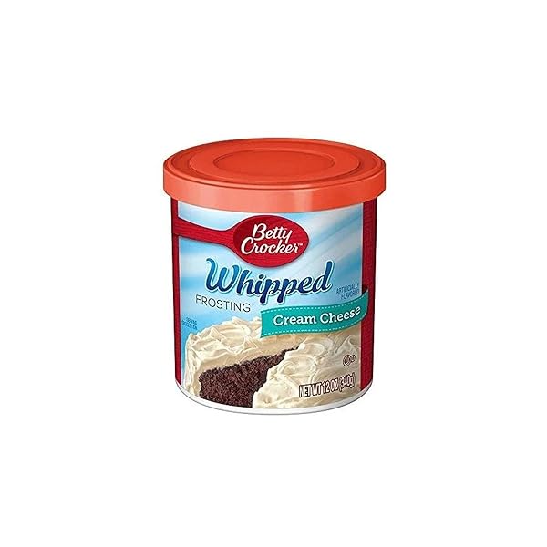 BETTY CROCKER GLUTEN FREE WHIPPED CREAM CHEESE FROSTING, 12 OZ.