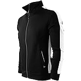 SCREENSHOT Mens Hip Hop Premium Slim Fit Comfort Track Jacket Athletic Fitness Fashion Urban Lifestyle Streetwear Tops