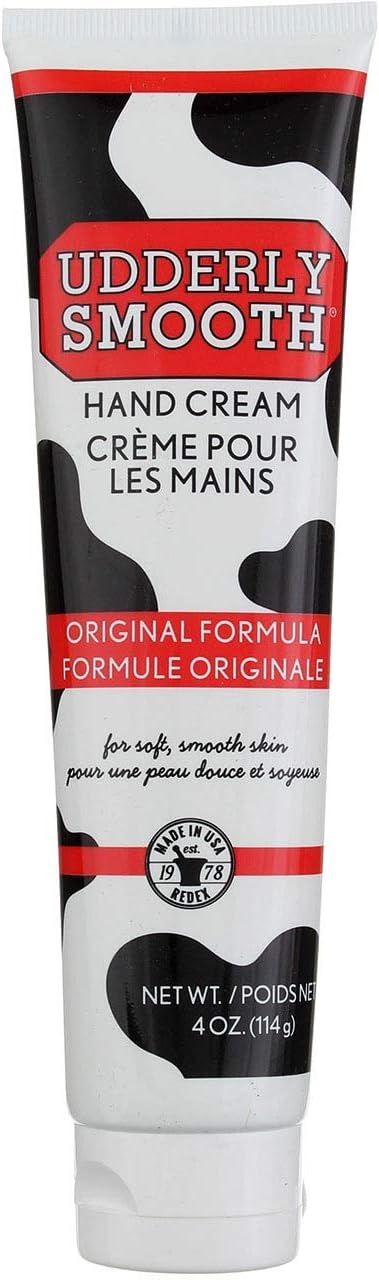 Udderly Smooth Hand Cream 4 oz by Udderly Smooth, No Color, 228 g (Pack of 1)