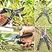 TaoTronics Garden Shears Professional Pruning Shears Kits, Garden Clippers Tree Trimmers Bypass Hand Pruners with Carbon Steel Blades and Safety Lock for Garden and Lawn