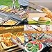 Fantastic Zone Kitchen Tongs, 16 Inch Stainless Steel Barbecue Grilling Tongs, BBQ Tongs, Joint-Lock