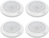 Dream Lighting 12V LED Campervan Lights Dimmable 3000K 4 Pack Ultra Flat