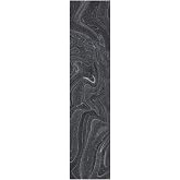 ElliTarr Skateboard Grip Tape Sheet 44 x 10 Inch Longboard Grip Tape Griptape Skateboard Scooter Sandpaper Griptape Black Fluid