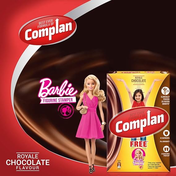barbie figurine stamper with complan