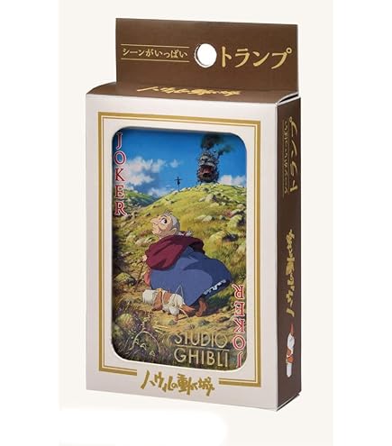 Amazon.com: ensky Princess Mononoke Playing Cards Full of Scenes