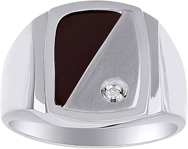 Rylos Mens Rings 14k White Gold Or 14k Yellow Gold Designer Onyx Ring With Diamonds And Genuine Black Onyx Rings For Men Men S Rings Gold Rings Sizes 8 9 10 11 12 13 Mens Jewelry Amazon Co Uk Jewellery
