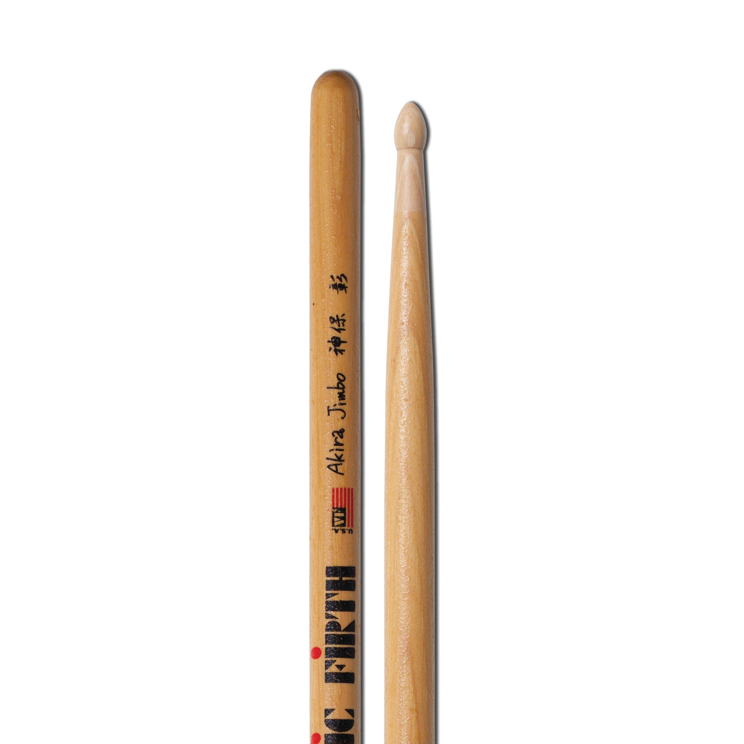 Vic FIrth - Signature Series Drumsticks - Akira Jimbo. - Wood Tip