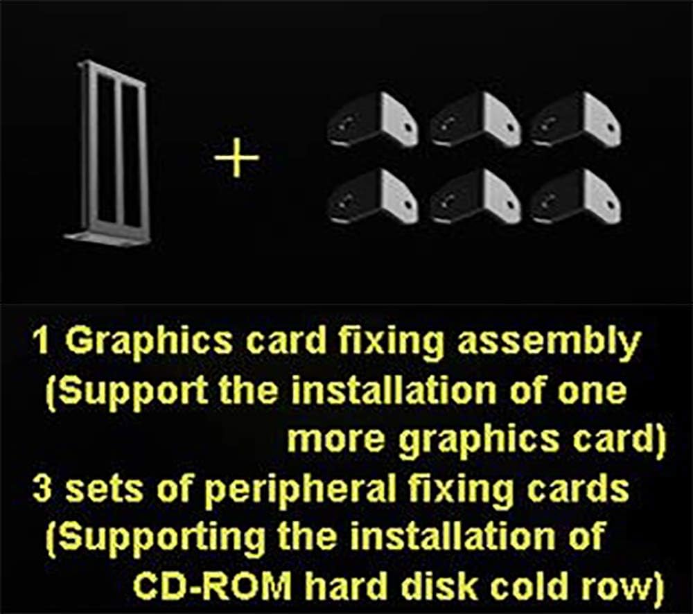Accessary for ITX Matx ATX Water Cooling Motherboard Test Bench Open Air Frame Computer Case Aluminum Bracket DIY Bare Frame Support Graphics Card