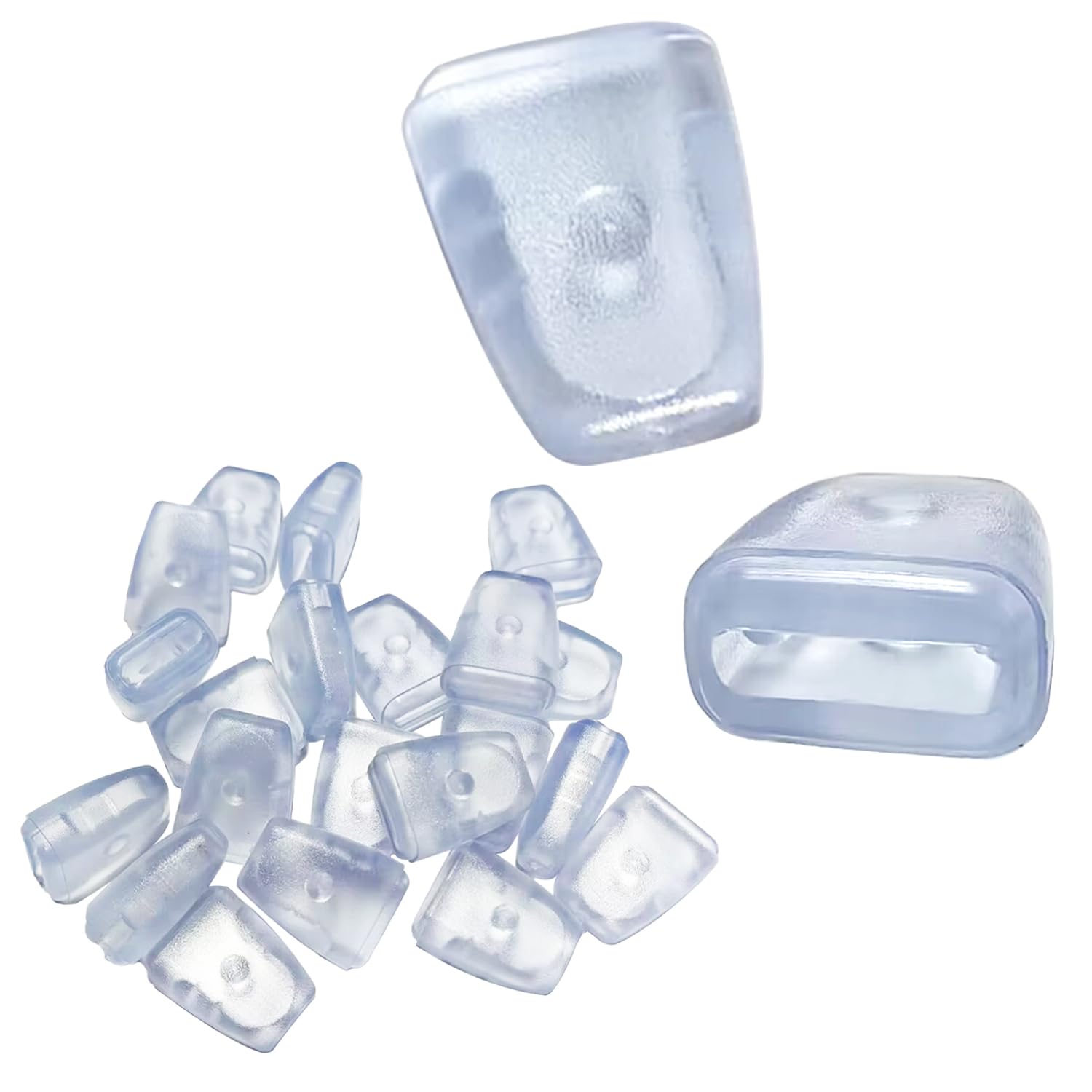 Qrity 20 PCS Kitchen Sink Rack Feet, Feet for Sink Grid, Kitchen Sink Wire Rack Feet Replacement Protector for Kitchen Sink Grid