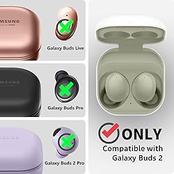 SUIHUOJI for Galaxy Buds 2 Strap, Soft Silicone