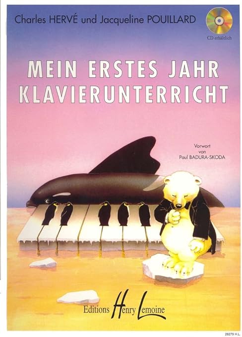 Mein Erstes Jahr Klavierunterricht Herve Charles Amazon De Musikinstrumente