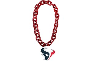 Aminco NFL Houston Texans Team Fan Chain, Red