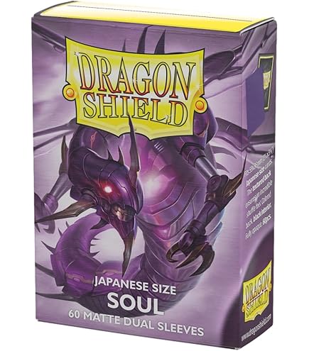 Amazon.com: Dragon Shield: 60ct Japanese Sized Matte Nebula