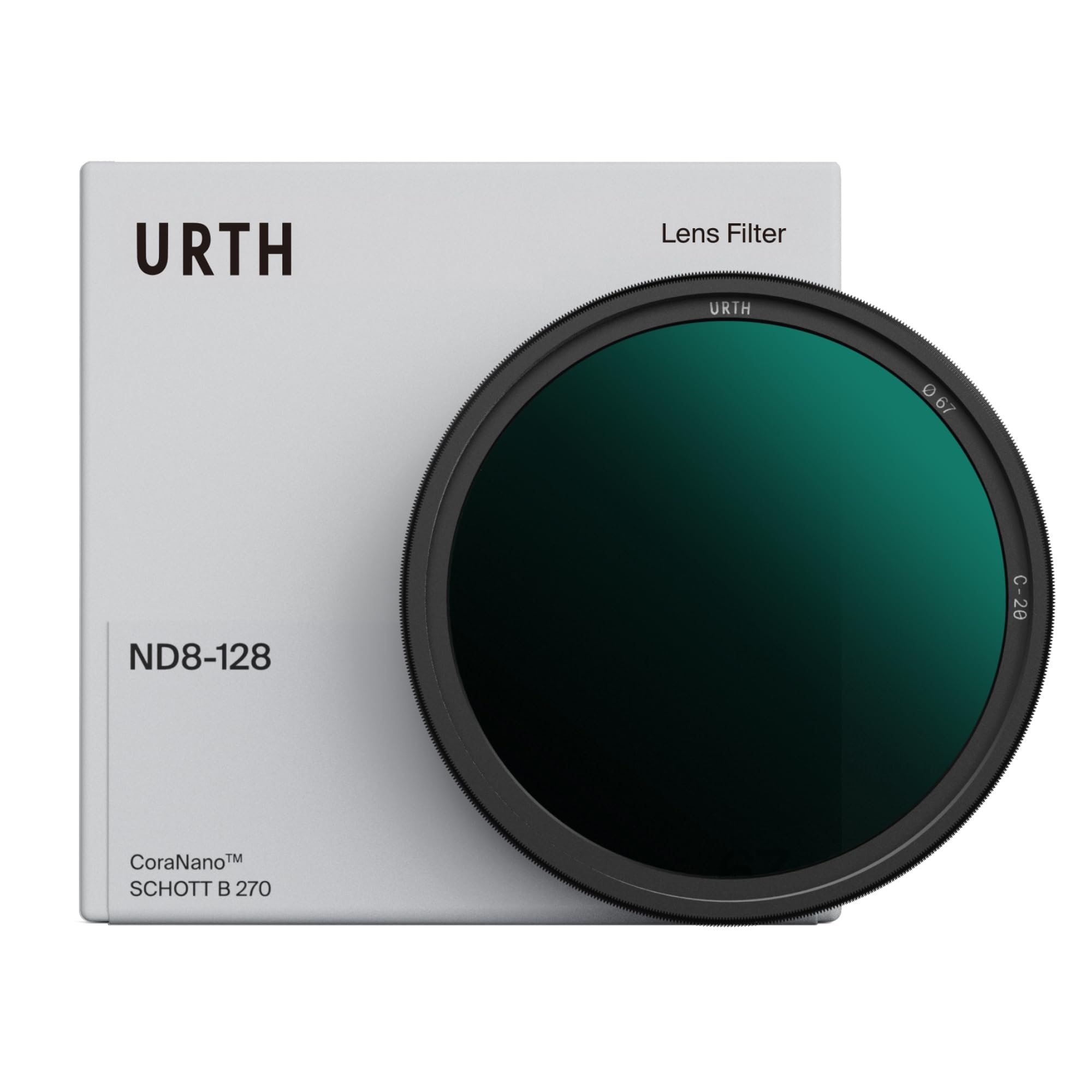 Urth 77mm ND8-128 Variable ND Lens Filter (Plus+) — 3-7 Stop Range, Ultra-Slim 20-Layer Nano-Coated Neutral Density Filter for Cameras — image 1