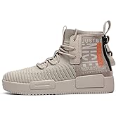 RUNMAXX Mens Fashion Walking Lace Up High Top Shoes Stylish Running Athletic Casual Sneaker