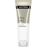 John Frieda ULTRAfiller+ Thickening Shampoo, Biotin &amp; Hyaluronic, 8.3 fl oz | Volumizing Shampoo for Fine Thin Hair, Strengthens Damaged Hair, Biotin for Hair Growth, Hyaluronic Acid, Fuller Results