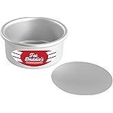 Fat Daddio's PCC-42 Anodized Aluminum Round Cheesecake Pan, 4 x 2 Inch