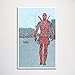 Deadpool word art print - 11x17