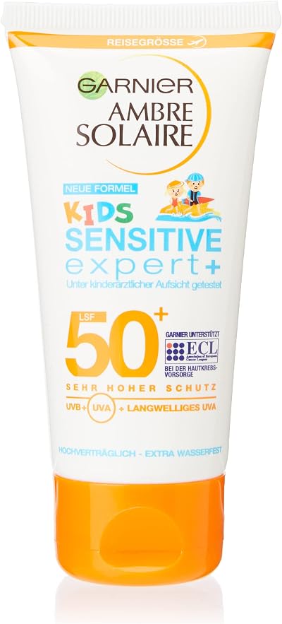 Garnier Ambre Solaire Kids Sunscreen Milk SPF 50+ Extra Waterproof 50ml